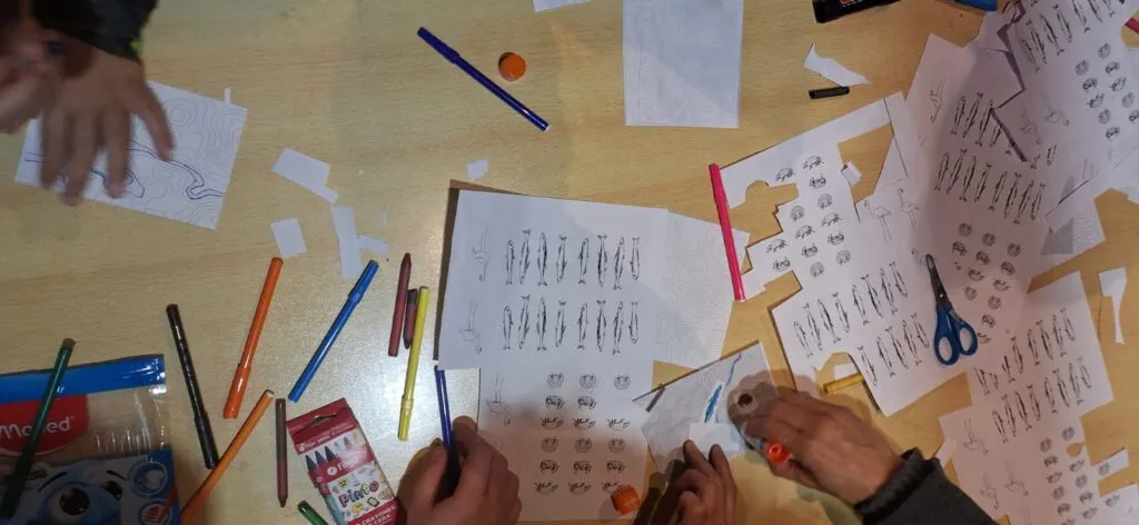 El artista Federico Abrile en «Intervencion del Rio» Foto: Carlos Mascioni